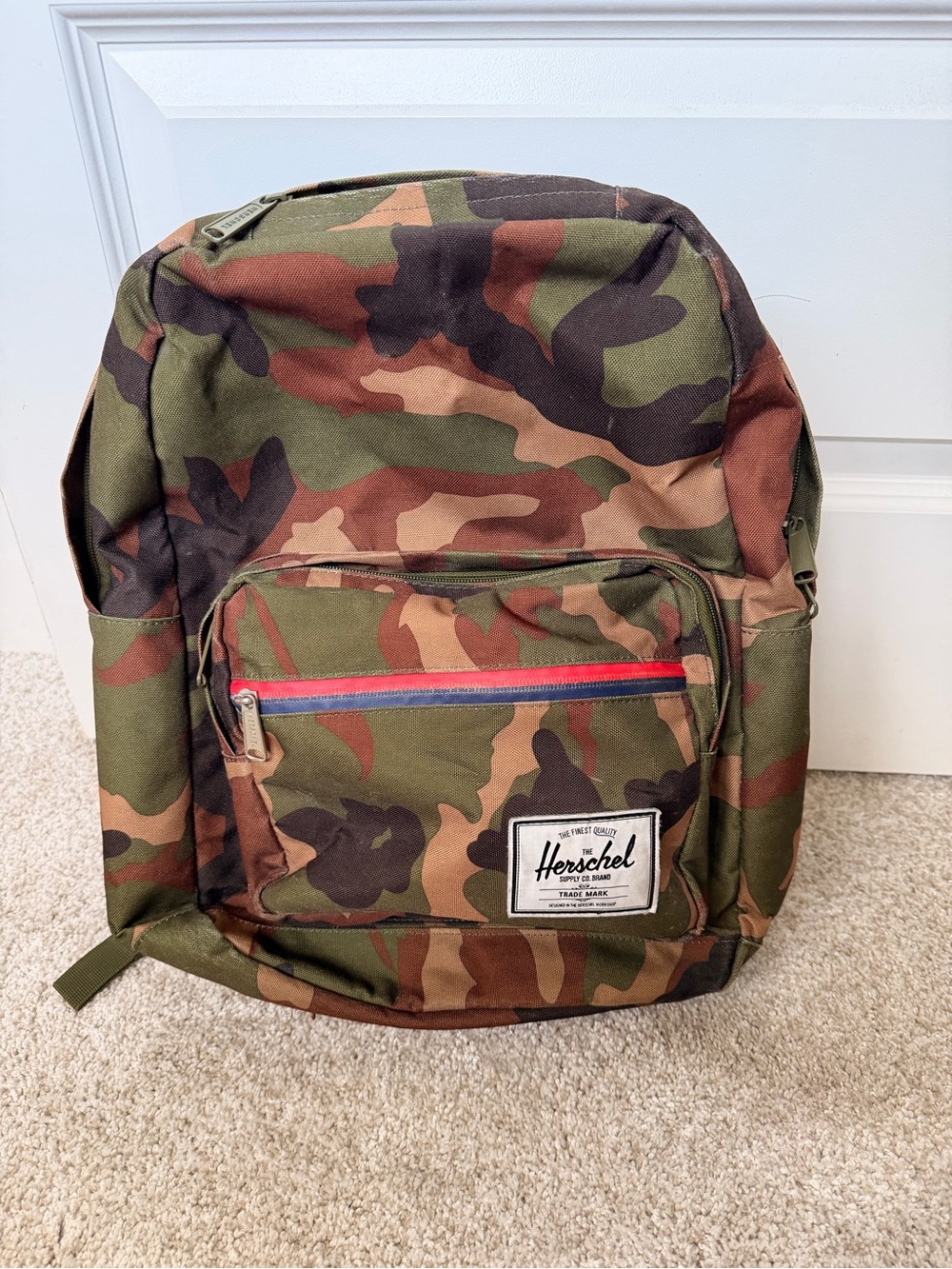 Herschel Supply Company Camouflage Backpack in Green/Brown